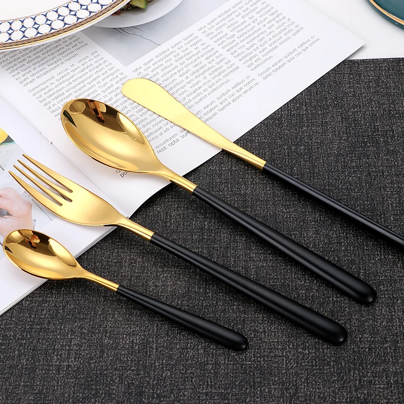 Food Grade Low MOQ and Short Delivery Time Hotel Stainless Steel Cutlery Set