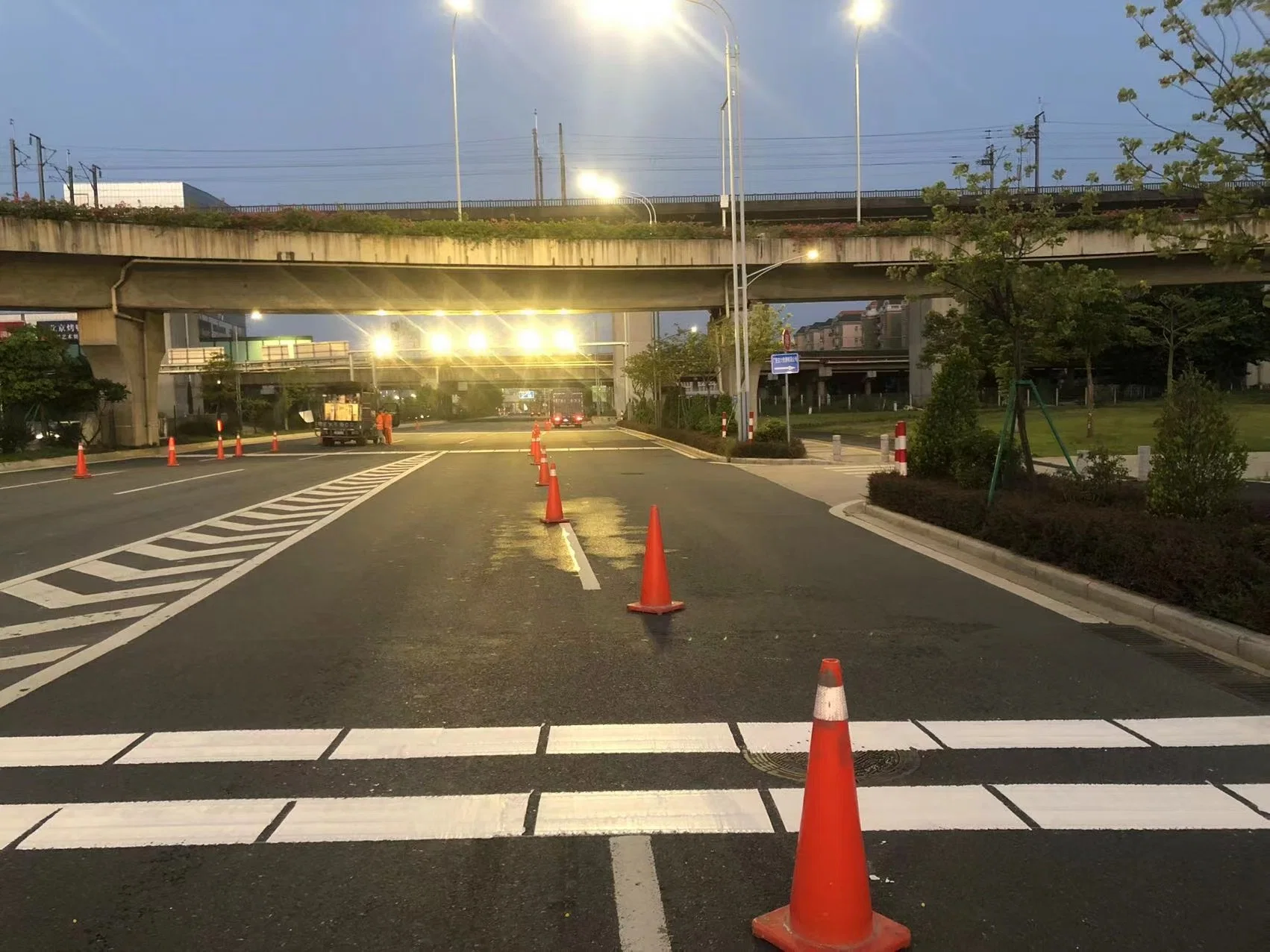 Mejor resistencia a manchas de pintura marca carretera reflectante