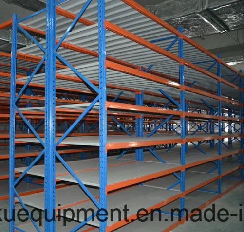 Industrial Warehouse Storage Steel Long Span Rack with Medium Duty Shelf