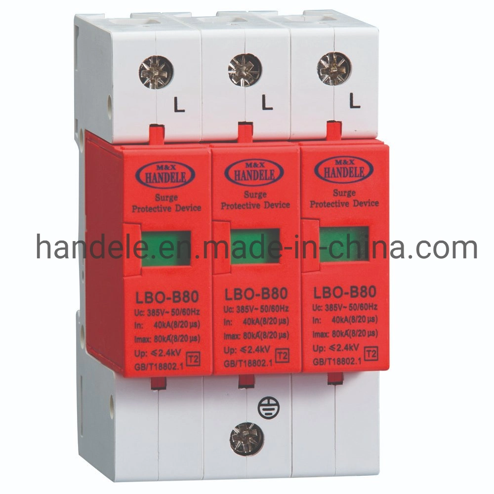 385V Surge Protection Device 1p, 2p, 3p, 4p SPD