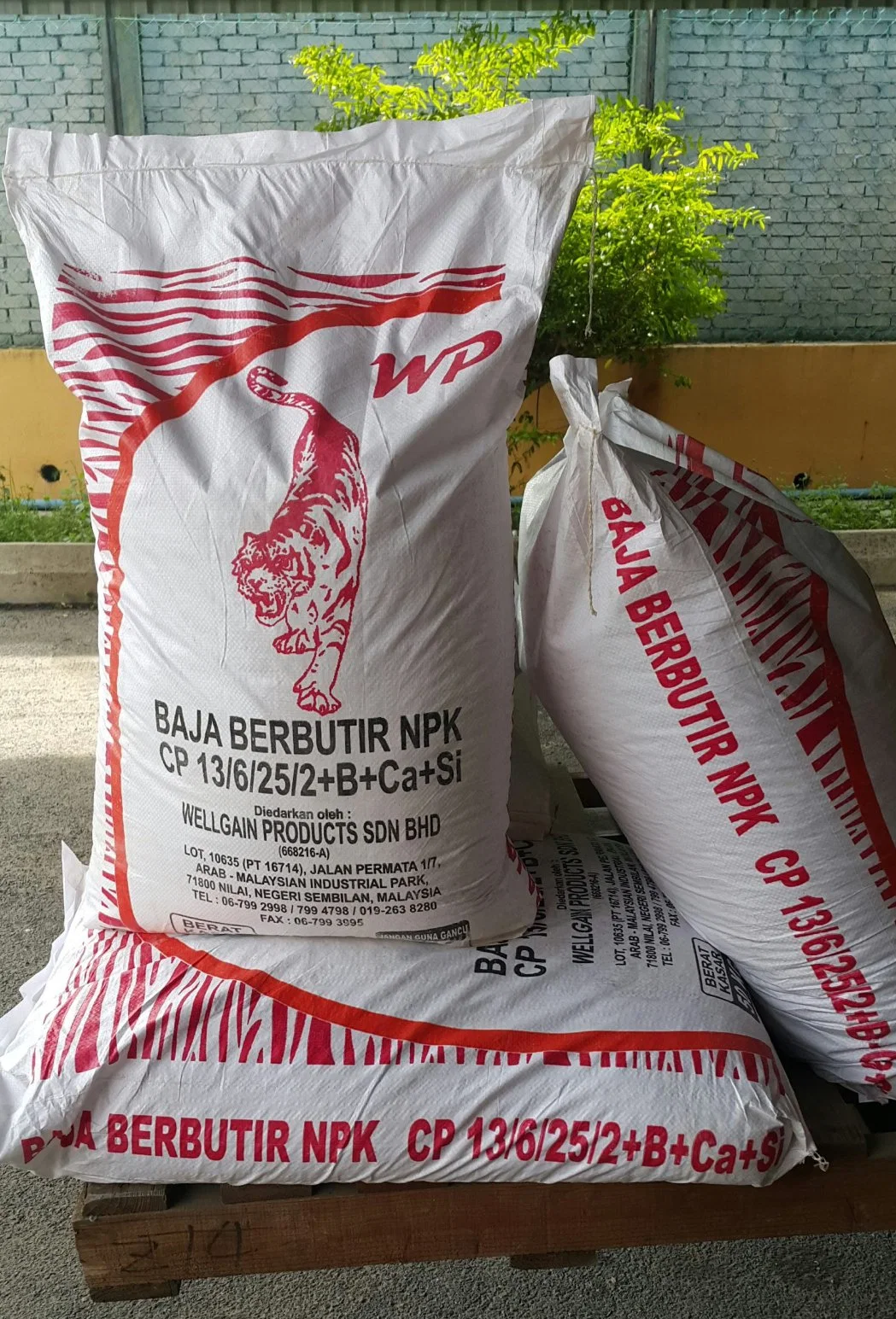 100% Virgin PP Woven Plastic Bags for Fertilizer Flour Rice Feed Construction Building Material Sand Agriculture