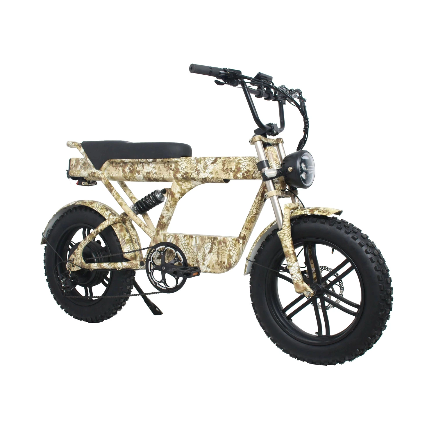 1500W 48V 32ah Горный алюминиевый сплав LDE Легкий Лучший Ebike Толстые шины Снежный электрический велосипед