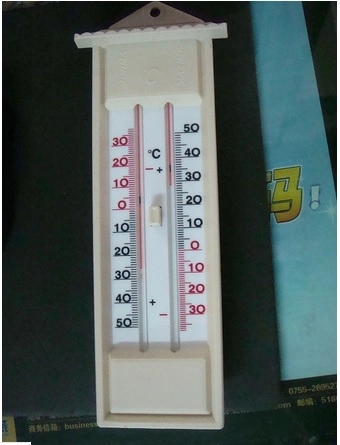 Wooden Indoor Wall Mounted Outdoor Thermometer