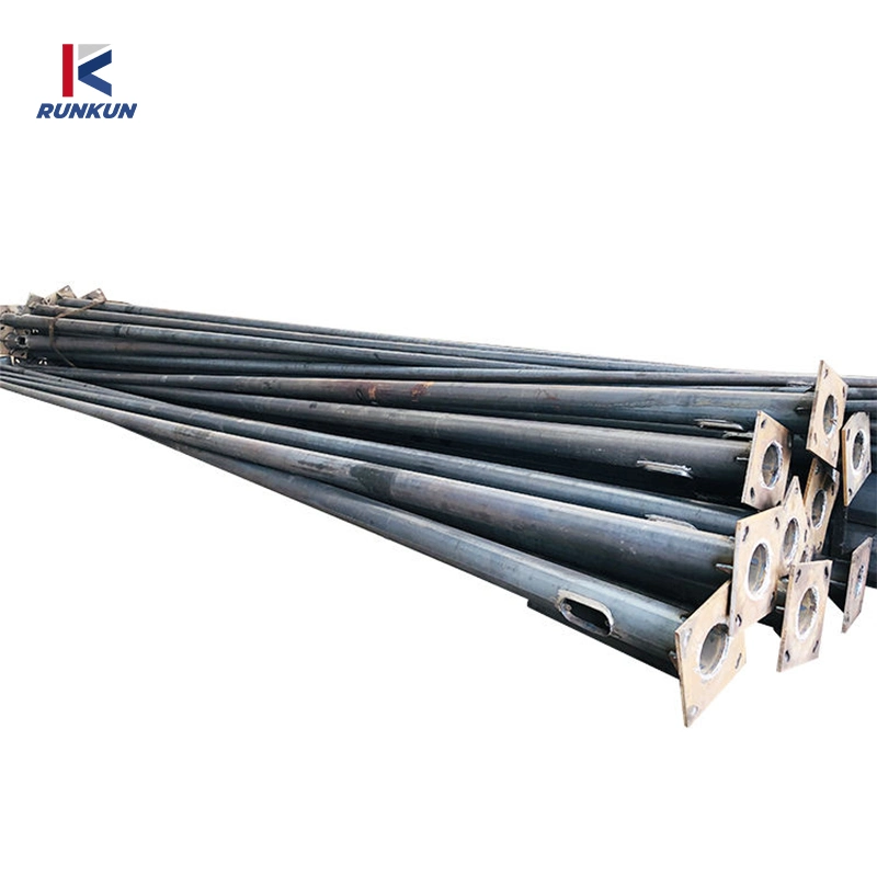 Single Arm for Street Light Hot Dipped Galvanized Steel Pole L60cm Arms