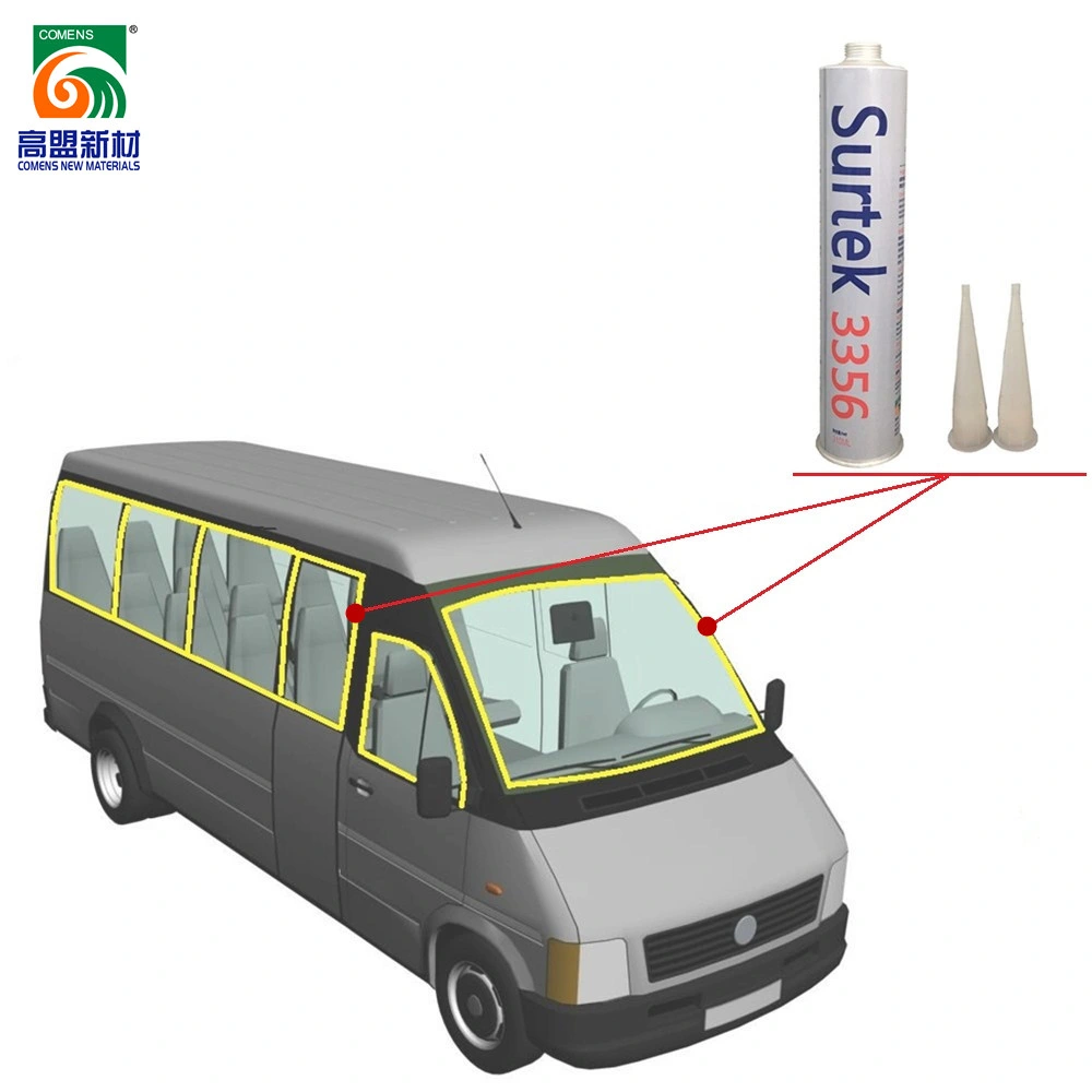 Structural Bonding Sealant Polyurethane Laminating Aadhesive for Automotive Windscreen (Surtek 3356)