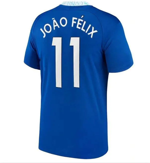 Camisetas de fútbol Enzo Fernandez Mudryk Joao Félix Camiseta de fútbol de la libra esterlina 22 23