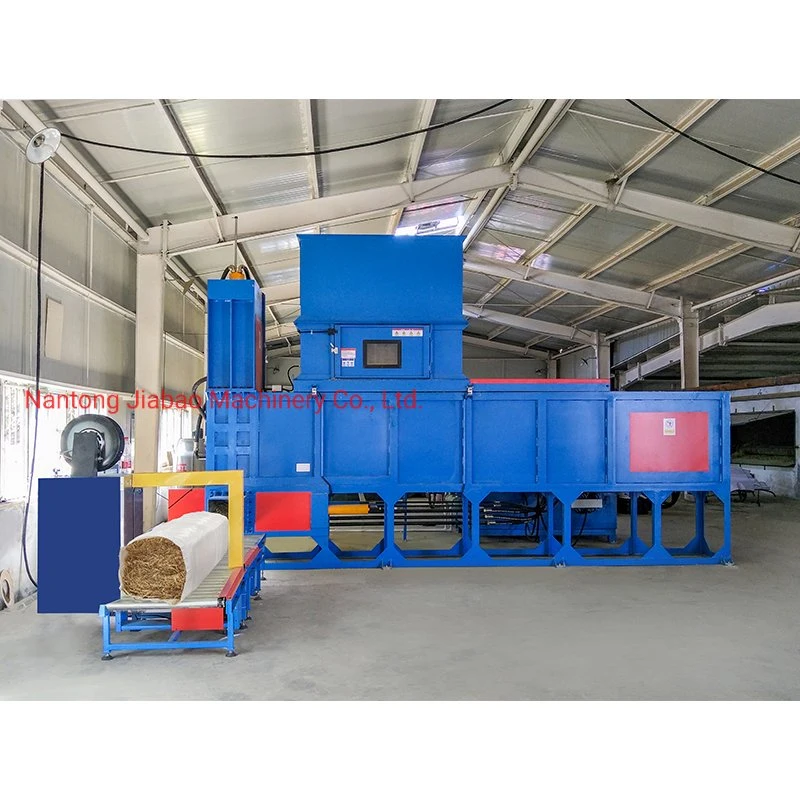 Jewel Brand Factory Supply CE Certified Horizontal Hydraulic Rice Husk Press Packing Machine