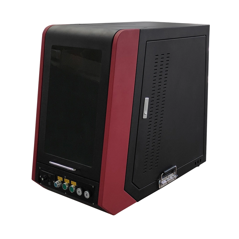 Jpt Raycus Mini impresora láser para Metal fibra de láser Grabado láser Mopa máquina Impresora de Color de la máquina de marcado color