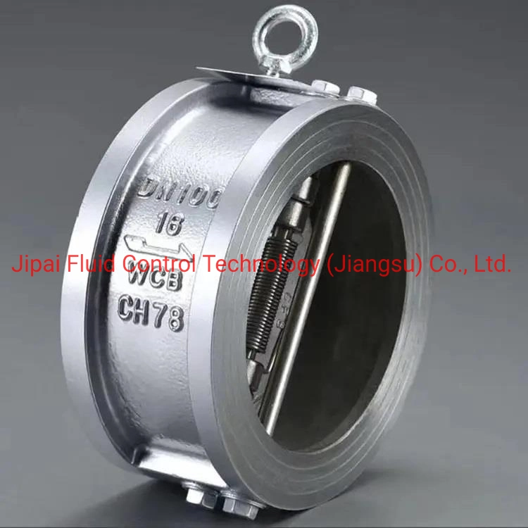 BS1868 API 594 Full Opening Carbon Stainless Steel Bolted Cover Stellite Trim Dual Plate Wafer Non Return Disc Flange End Butt Weld Swing Check Valve