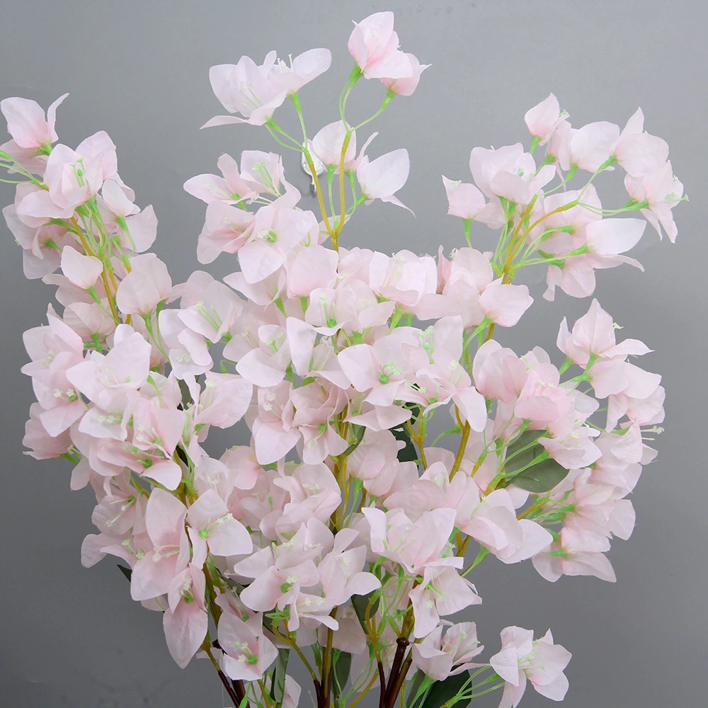 Flesh Pink 96cm Bougainvillea Artificial Flowers Decoration Wholesale/Supplier Bougainvillea with Chinese Characteristics