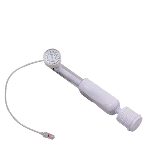 جهاز نفخ طبي قابل للاستخدام مرة واحدة لعملية قسطرة البالون
