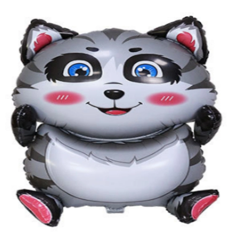 Civet Cat Inflatable Cartoon Balloon Children&prime; S Toy Aluminum Film Balloon