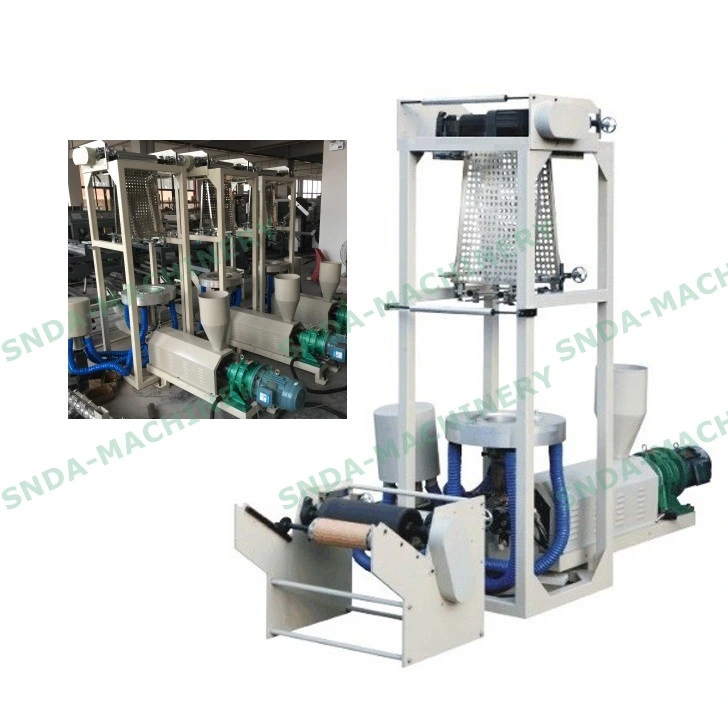 Smallest Laboratory Biodegradable Plastic Particle HDPE, LDPE, LLDPE Film Blowing Machine