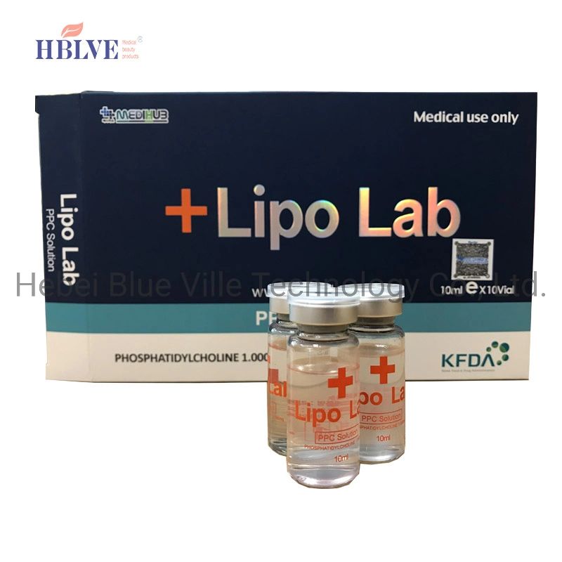 La Corée prix d'usine Lipo Lab ppc lipolytique méso Solution pour injection de la perte de poids minceur