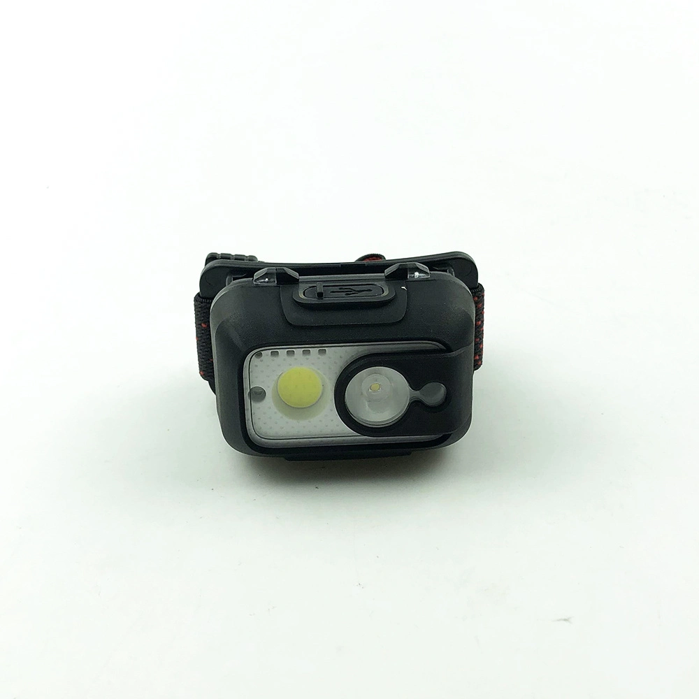 LED Fishing Camping Hiking Headlamp Flashlight 3AAA Battery LED Head Light COB Torch Light