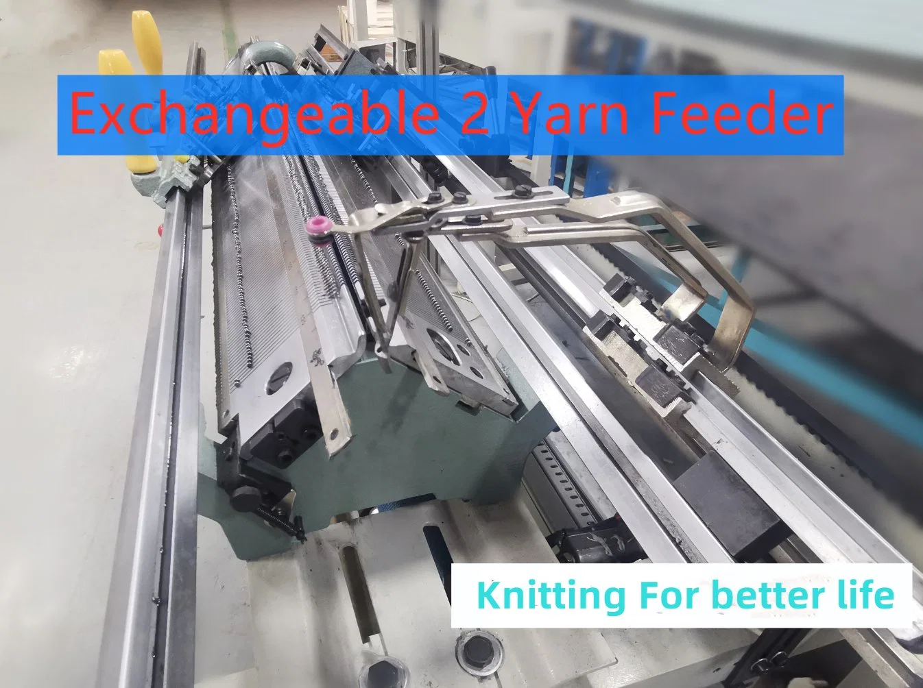 Manual Knitting Machine 9g 36" 42" for High Bulk Acrylic Yarn Sweater /School Uniform Knitwear