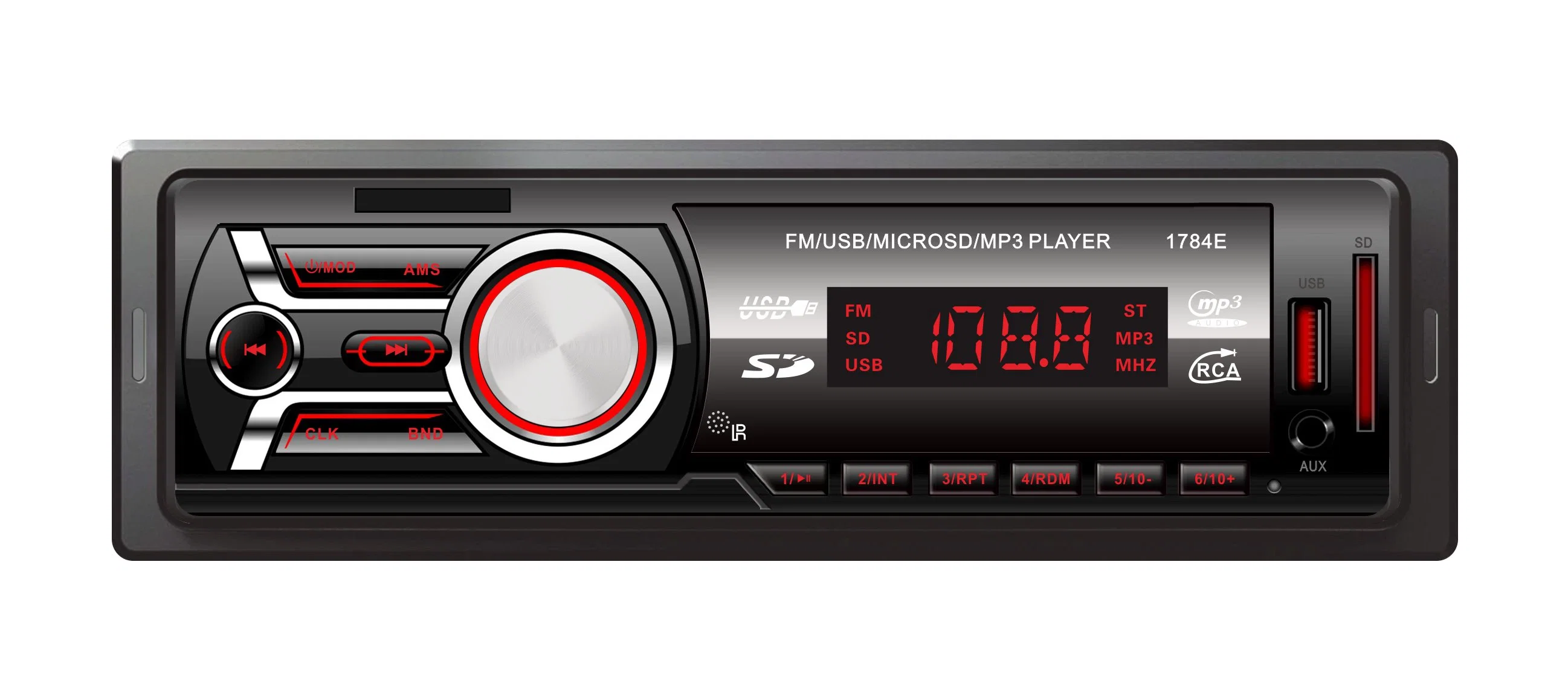 2USB Car Stereo Bluetooth MP3 Audio Player Wholesale