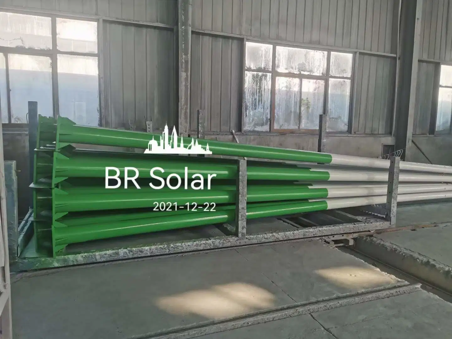 Br Solar 9m80W Solar Street Light System