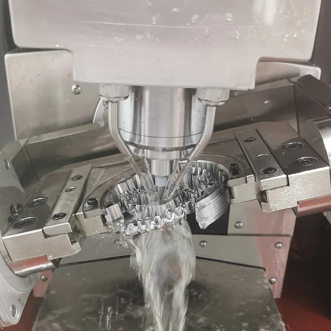 Denture 5-Axis CAD Cam Dental Milling Machine Processing for Implant Bar/Bridge/Glass Ceramics/PMMA