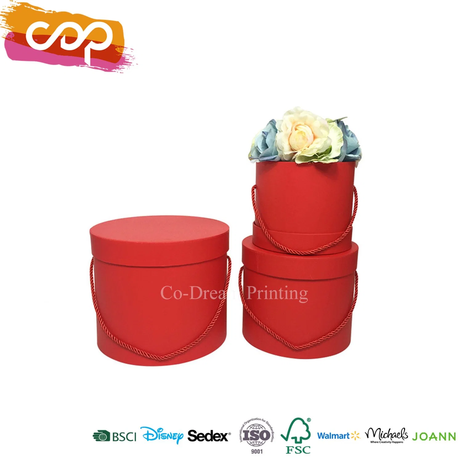 Flower Packing Durable Tube Gift Box