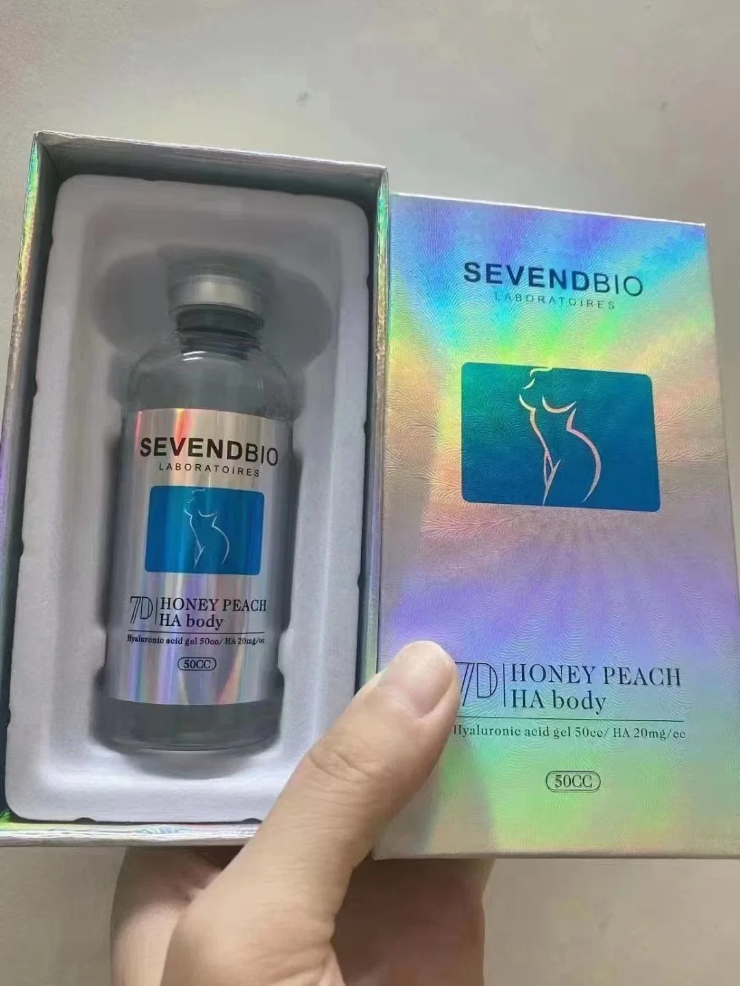 Long Lasting Effects Sevendbio 20ml 50ml Body Breast Buttock Enlargement Injectable Ha Dermal Filler Plastic Surgery Implants Large Size Hyaluronic Acid Gel