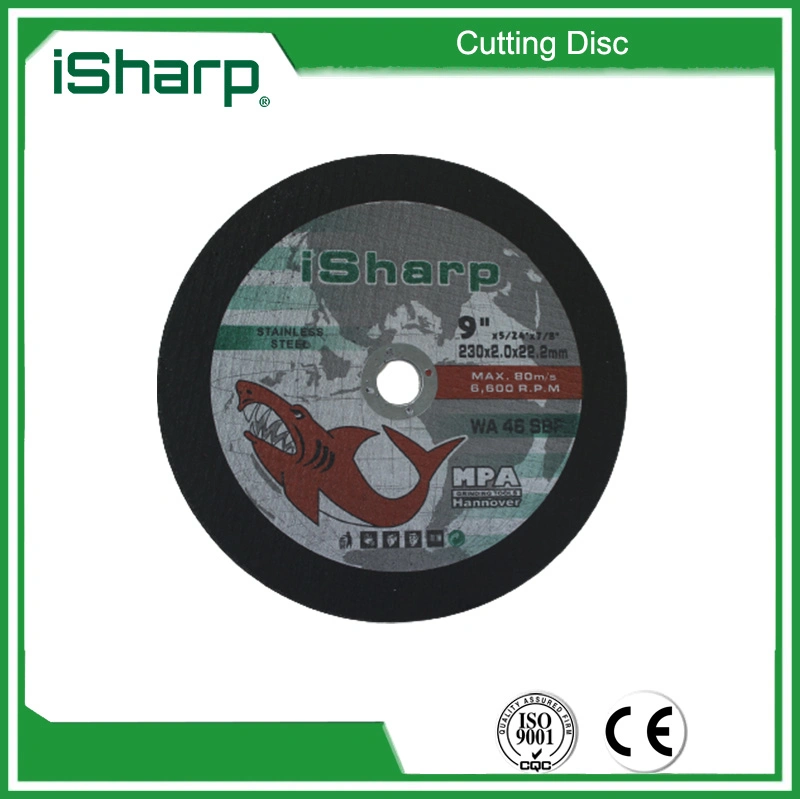 Flat Type Abrasives Cutting Disc Cutoff Wheel for Stainless Wheel