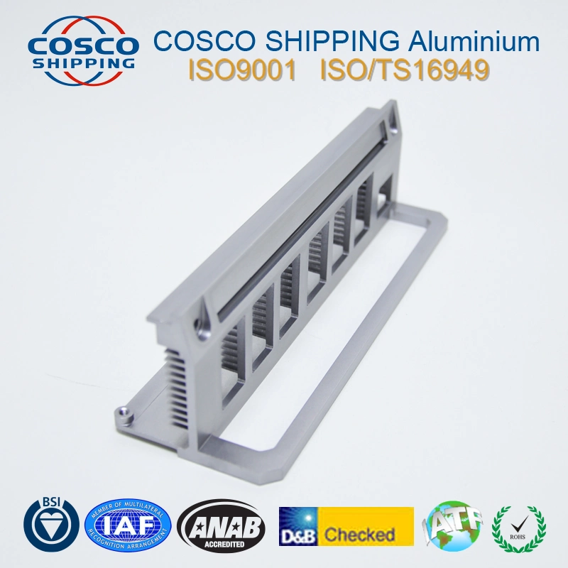 Competitive Aluminum Profile for Heat Sink with Clear Anodizing