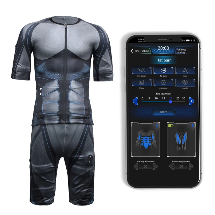 Personal at Home EMS Muscle Stimulator Fat Burner Training Suit Muscle Exerciser