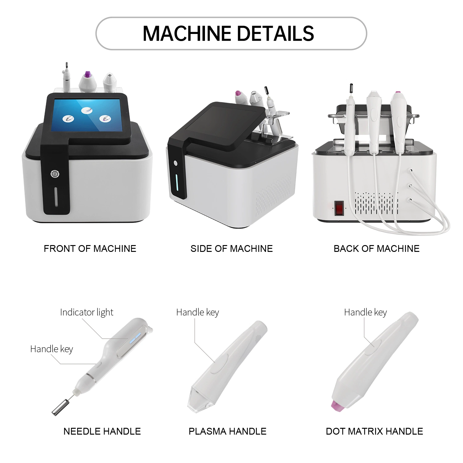 Face Lifting Fibroblast Cold 3in1 Plasma Pen