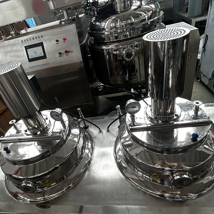 Vacuum Homogenizing Emulsifier for Production Equipment in Large Food Cosmetics Chemicals and Pharmaceutical Factories