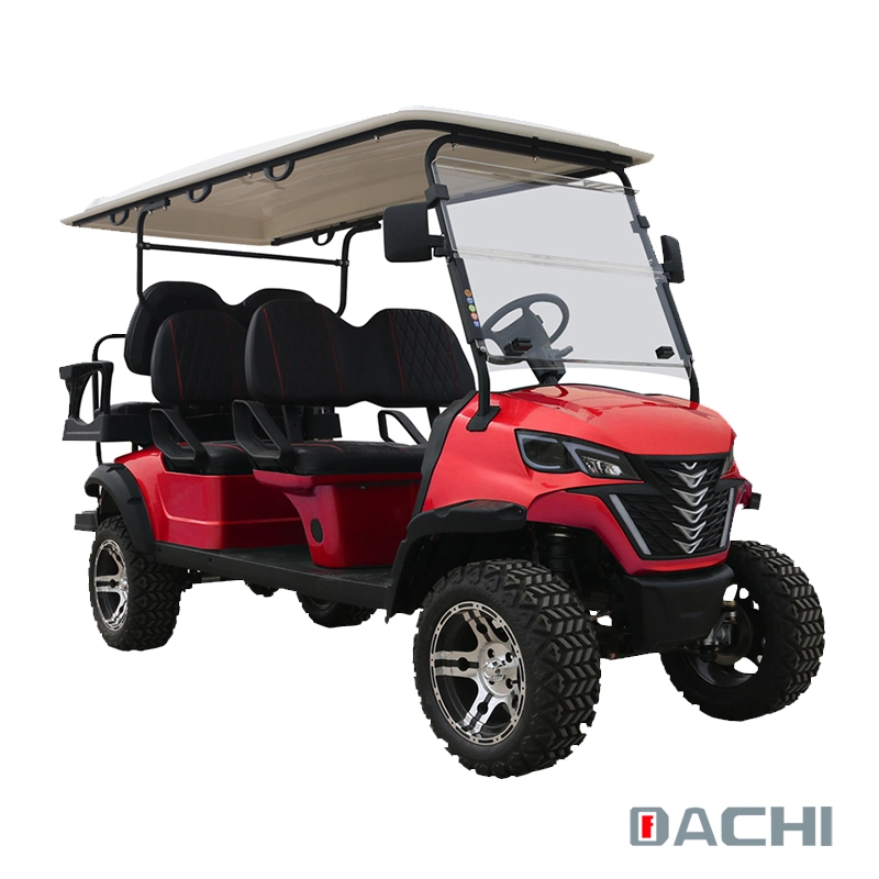 Vente à chaud Vente en gros chasse en Chine 4+2 places Forge H4+2 Golf Voiturettes de golf Buggy