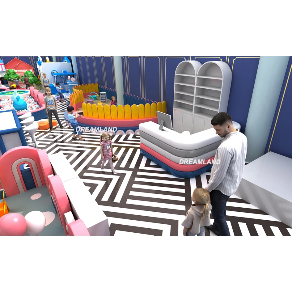 Shopping Mall Soft Play Ball Pool juego de niños de la casa patio interior equipo