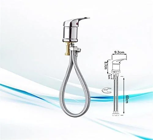 Beauty Salon Barber Shop Thermostatic Hot Cold Water Mixer with Shampoo Hair Wash Shower Head Bowl Sink Basin Faucet