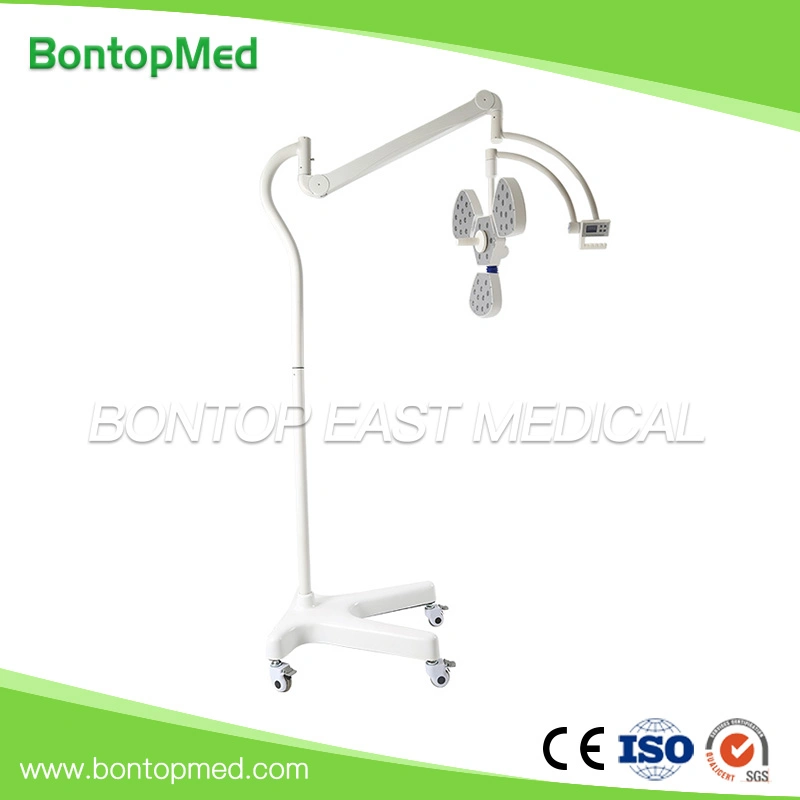 OEM Standing Movable LED5 Shadowless Surgical Lamp Operating Light with Casters