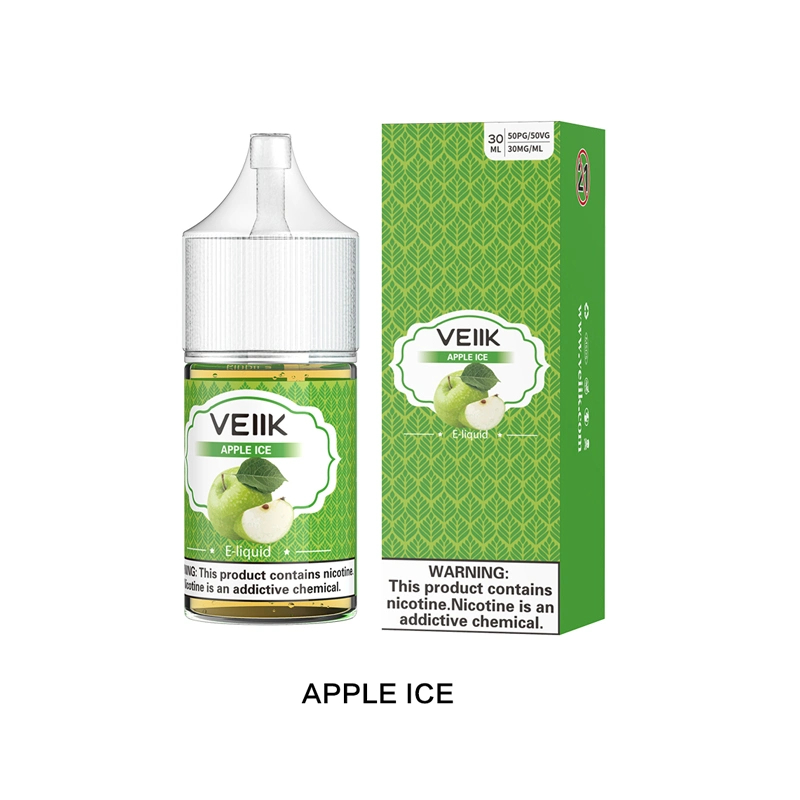 Comercio al por mayor Veiik 30 ml de E-Liquid 12 sabores con 30mg de sal de NIC