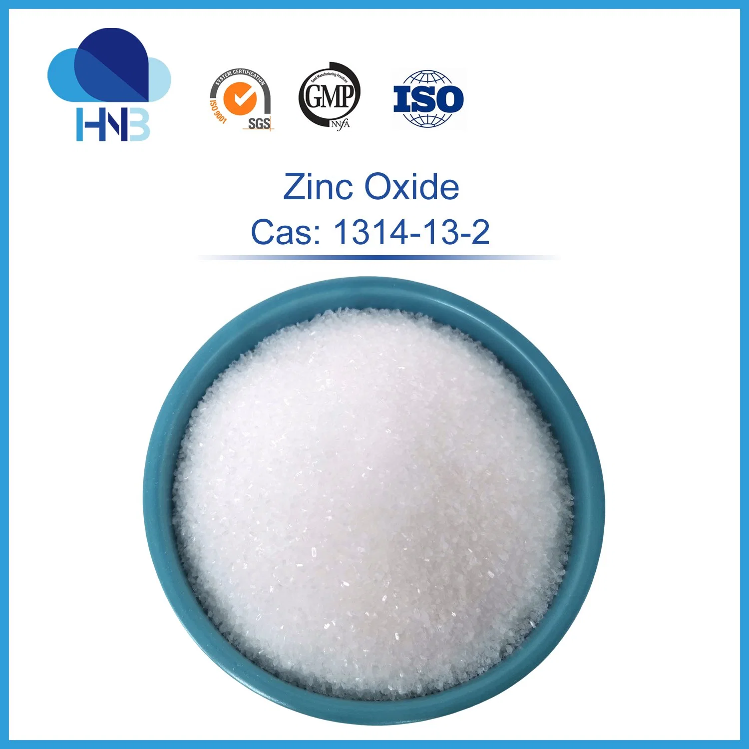 El polvo de óxido de zinc de grado alimentario CAS 1314-13-2 El óxido de zinc