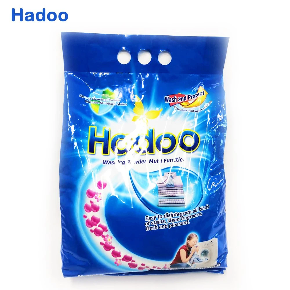 High Foam High Quality Laundry Detergent Washing Powder with Lemon Fragrance