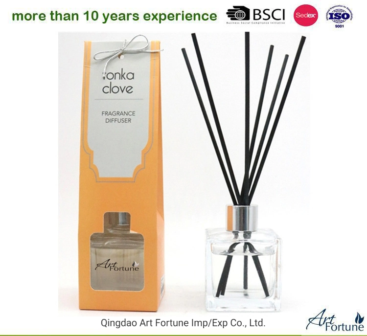 50ml Cheap Reed Diffuser with Color Label in Gift Box for Home Decor