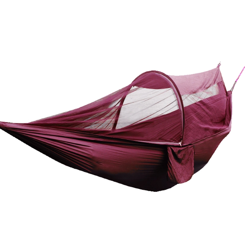 Customzied Nylon Portable Single Double Polyester Fabric Hammocks Mosquito Protection Net