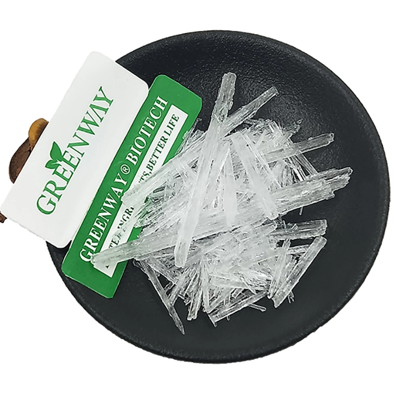 100% Pure Daily Flavor Agent Food Grade Natural CAS 2216-51-5 99% L-Menthol/Menthol Crystal