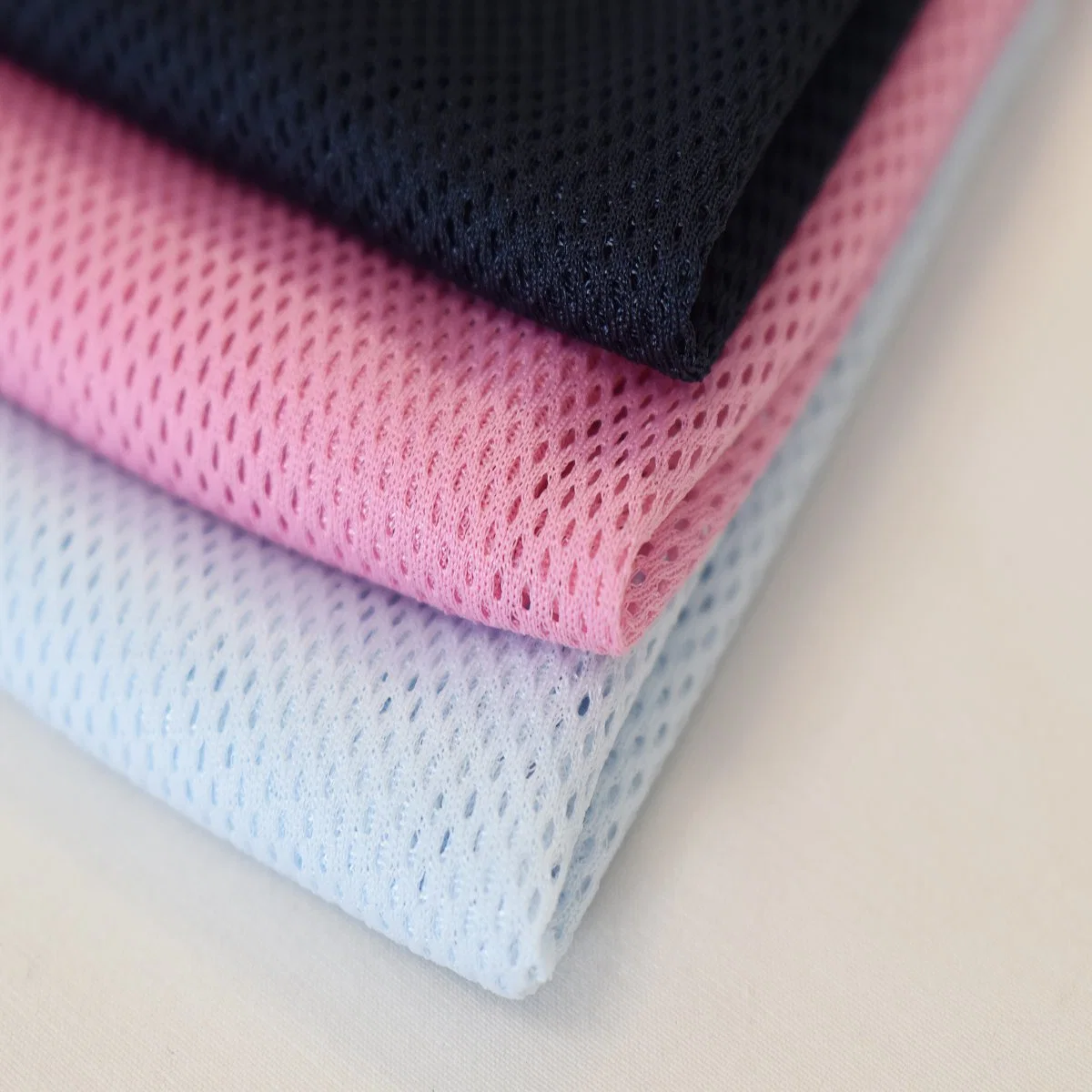 High quality/High cost performance Warp Knitted Soft Polyester Mesh Lining Fabric for Sports Garment