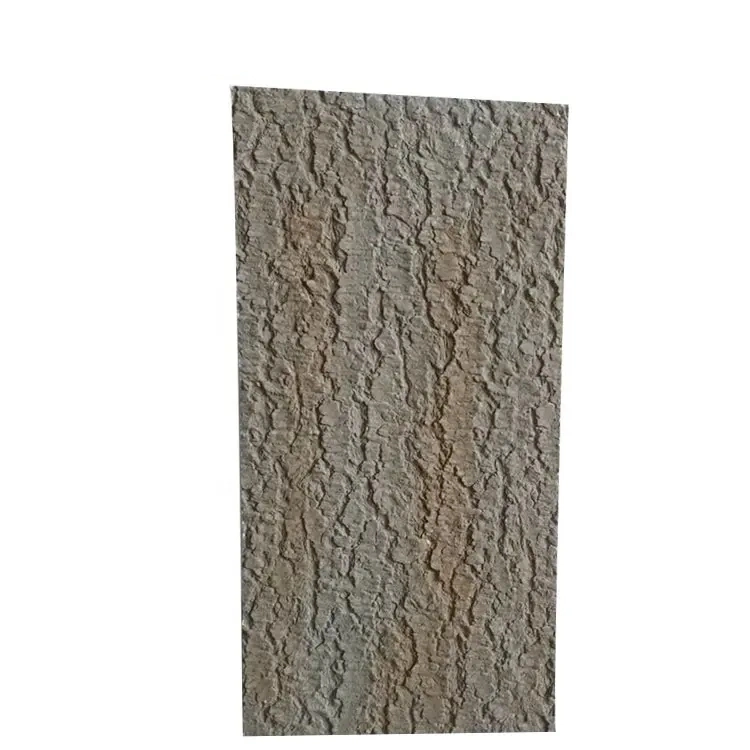 Top Quality Stone D Green Slate Stone Thin Flexible Fabric Fleece Veneer Sheet for Interior Exterior Wall Cladding