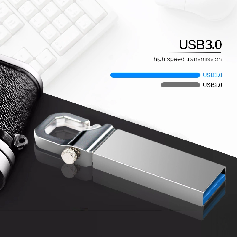 Promotional Metal USB Flash Drive Memory Stick 4GB 512GB Waterproof Pen Drive USB Disk on Key Pendrive Custom Logo