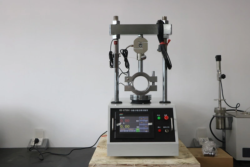 Marshall Stability Tester for Maximum Load and Flow Values of Bituminous Mixtures