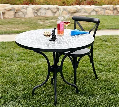 Modern Outdoor Furniture Table Top for Cafe / Restaurant (AT9055)