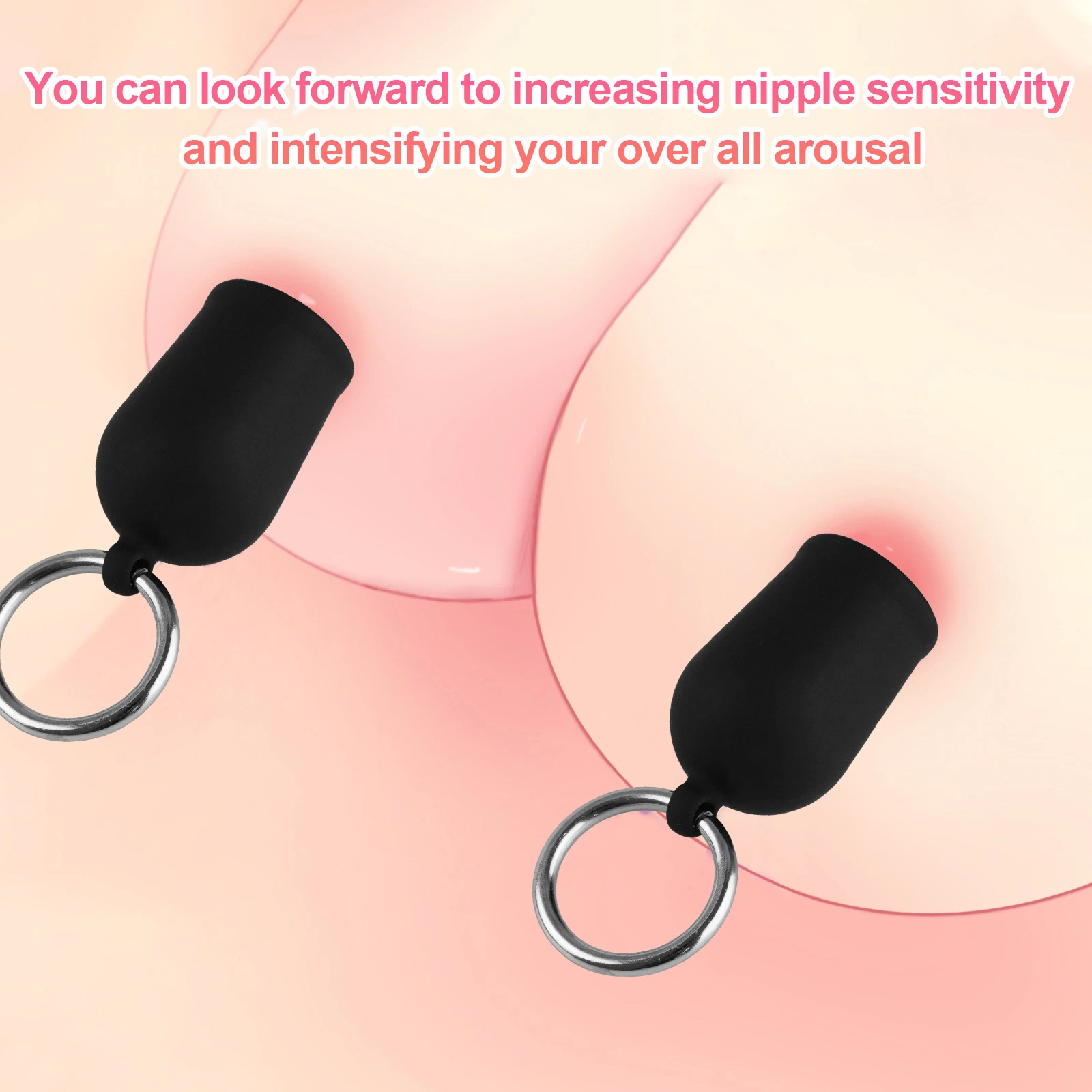 Nipple Boosters Silicone Nipple Suckers Adult Sm Sex Toys for Sensitivity Enhancement By17-182