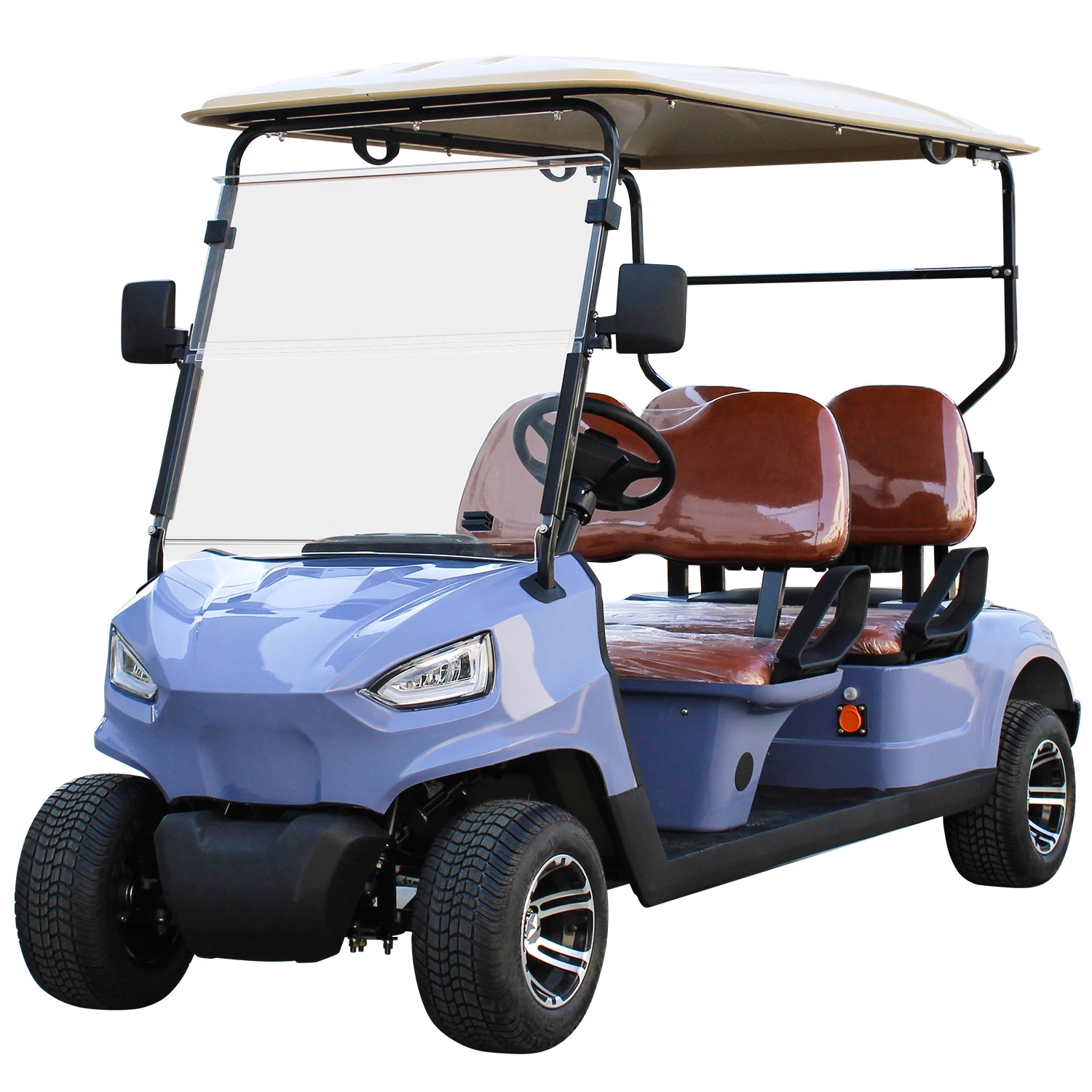 2021 Jiangsu Kds Motor 5kw Wuhuanlong 3680*1350*2100 Electric Bus Car Golf Buggy