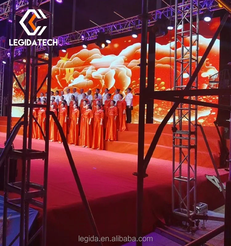 Legida 500*1000 mm P2.6 P2.976 P3.91 P4.81 Advertising LED Display Screen Rental Panels Video Wall TV for Eventos