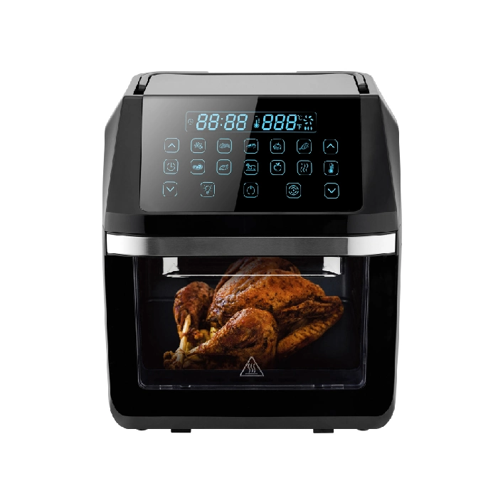 9 Horno de freidora de Aire eléctrico con 12L Preajuste de Cocina Digital Pantalla táctil