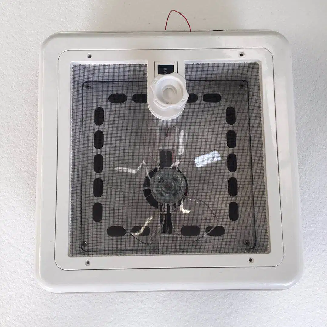 12 V CC ABS, pièces de rechange de la remorque grand angle ventilation de la trappe de toit Ventilateur